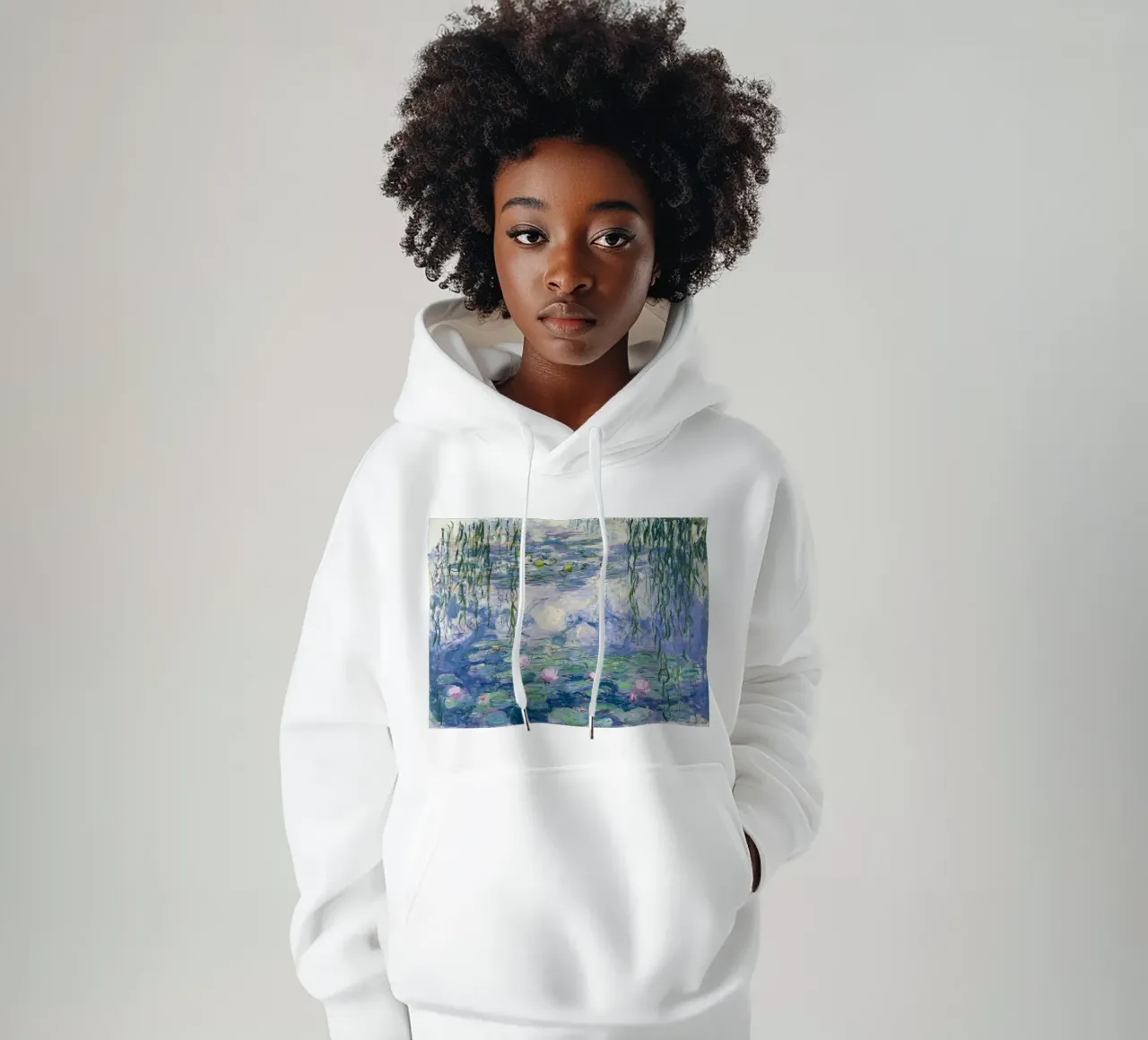 Monet - Nenúfares sudadera con capucha de ARTOTHEK