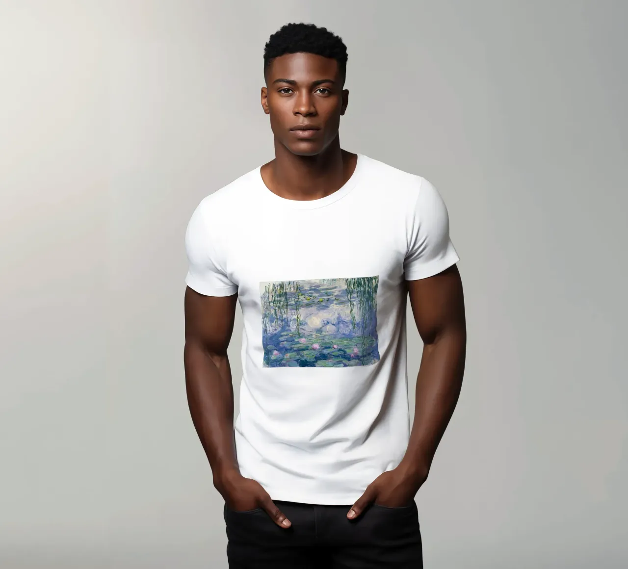 Monet - Ninfee t-shirt da ARTOTHEK