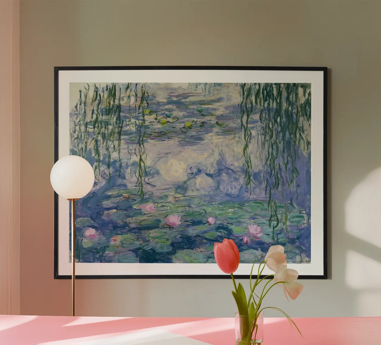 Monet - Ninfee carta hahnemühle da ARTOTHEK