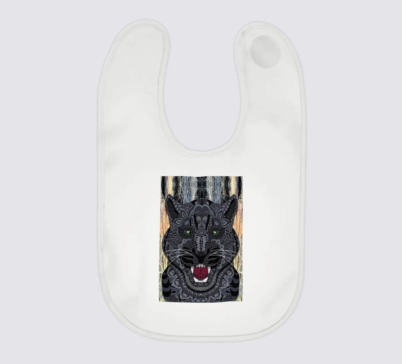 Panther Babylätzchen von Angelika Parker