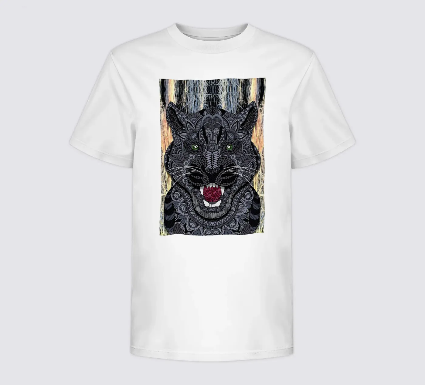 Panther t-shirt bambini da Angelika Parker