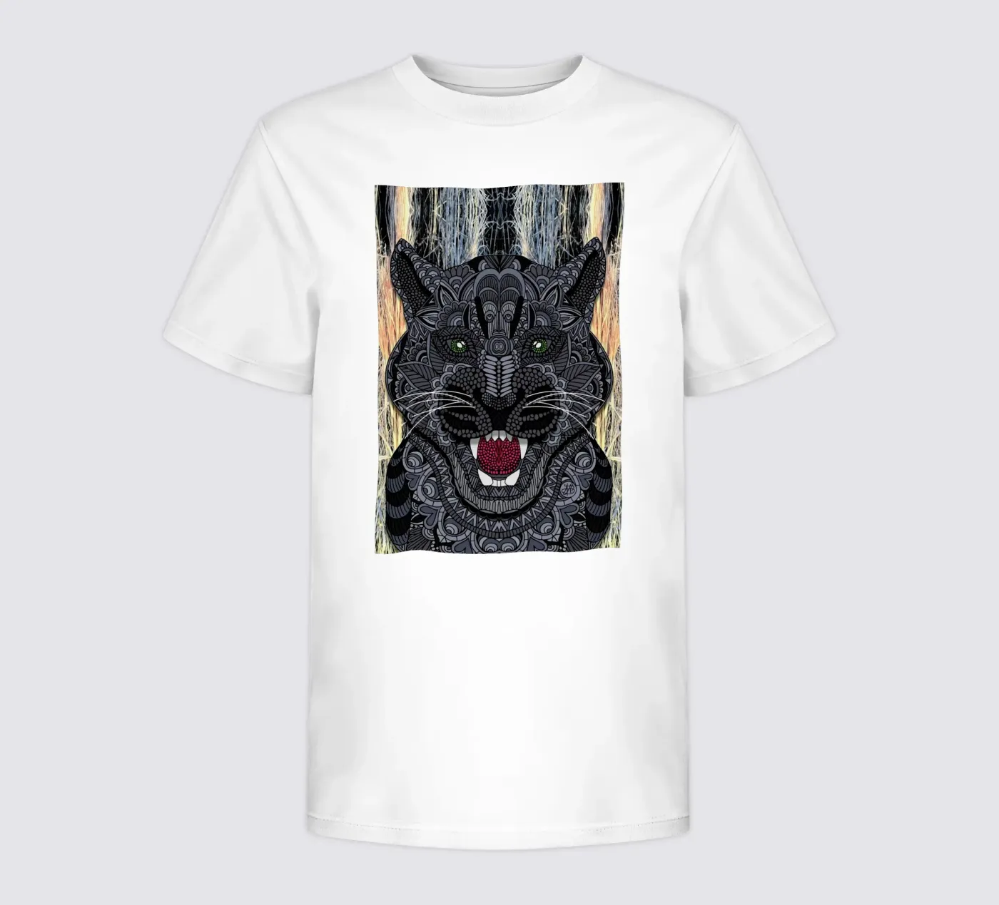 Panther t-shirt bambini da Angelika Parker