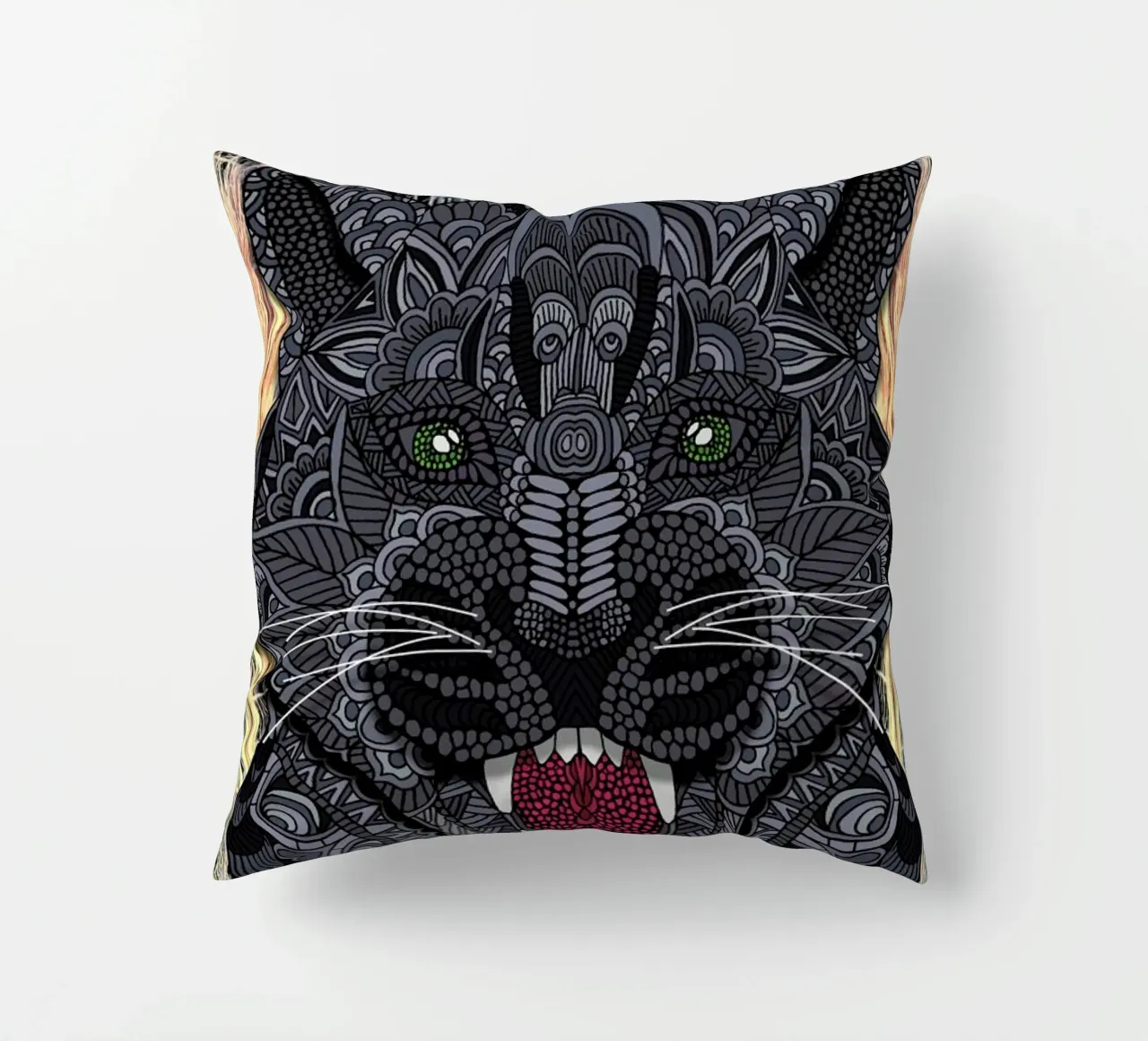 Panther cuscino da Angelika Parker