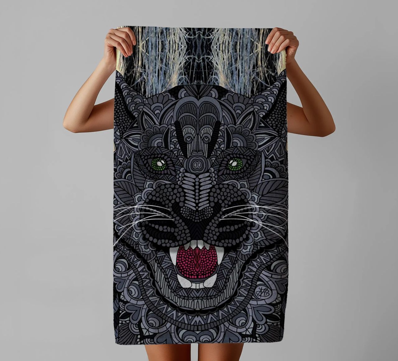 Panther serviette de bain de Angelika Parker