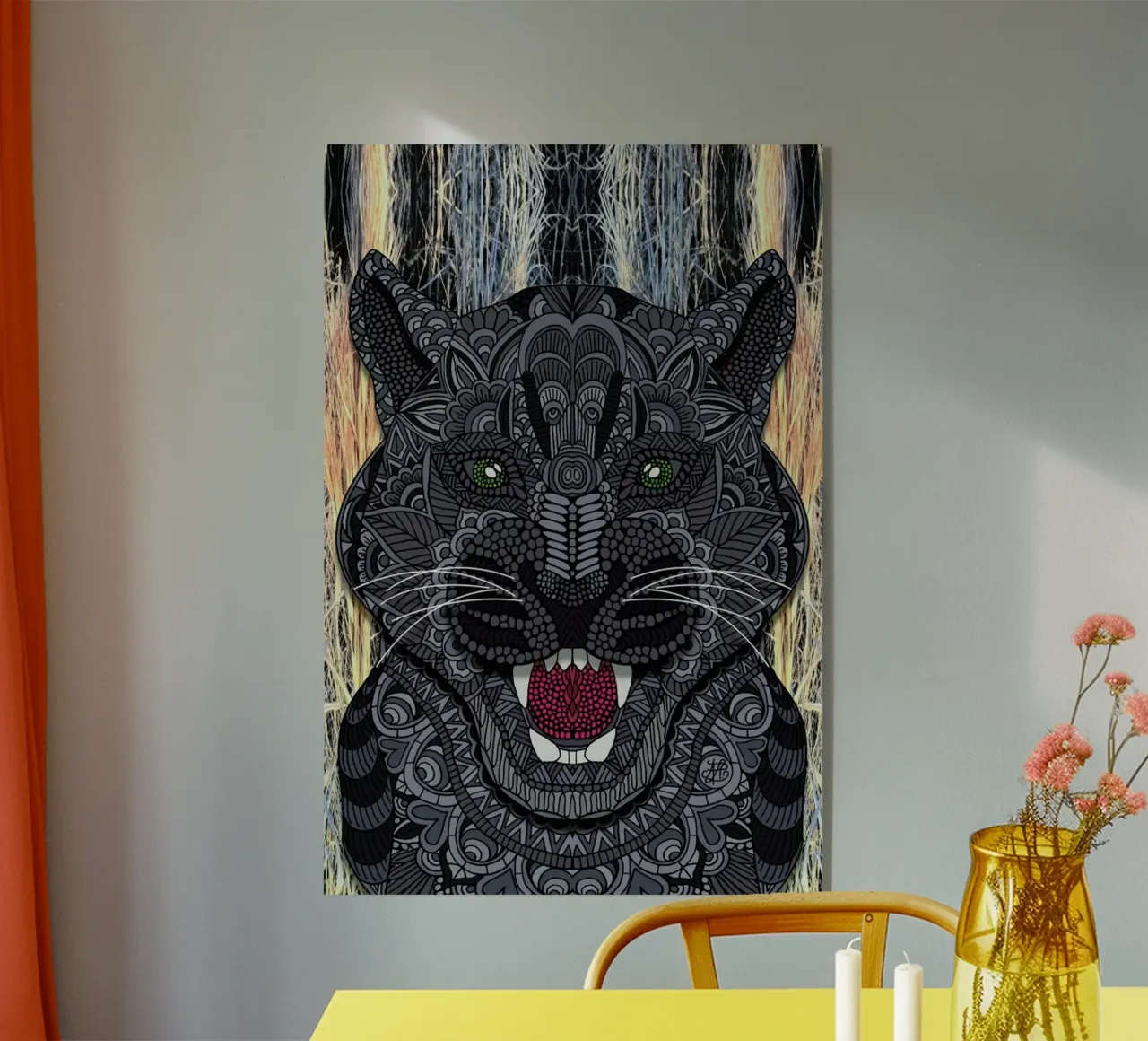 Panther plexiglass da Angelika Parker