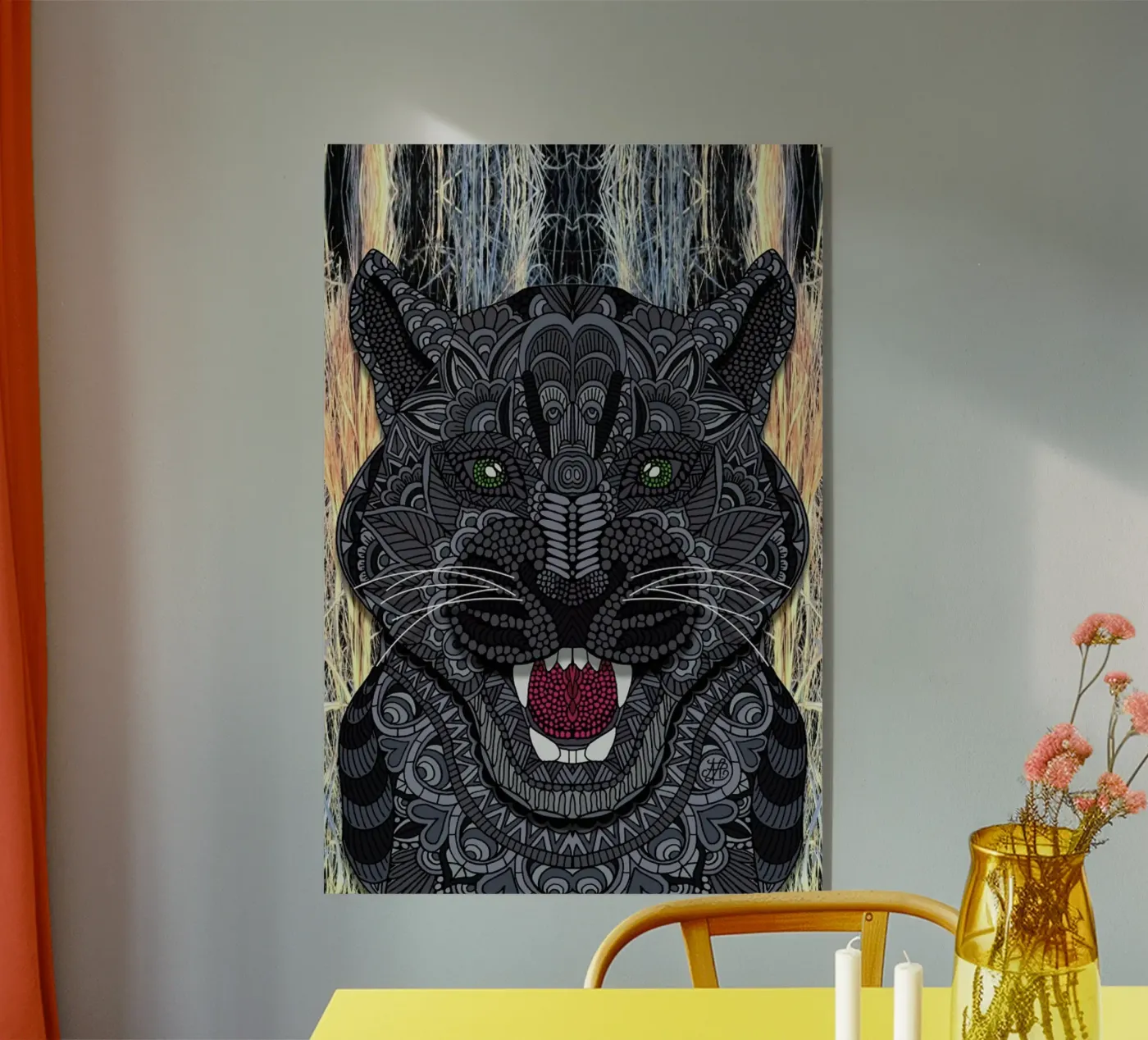 Panther plexiglass da Angelika Parker