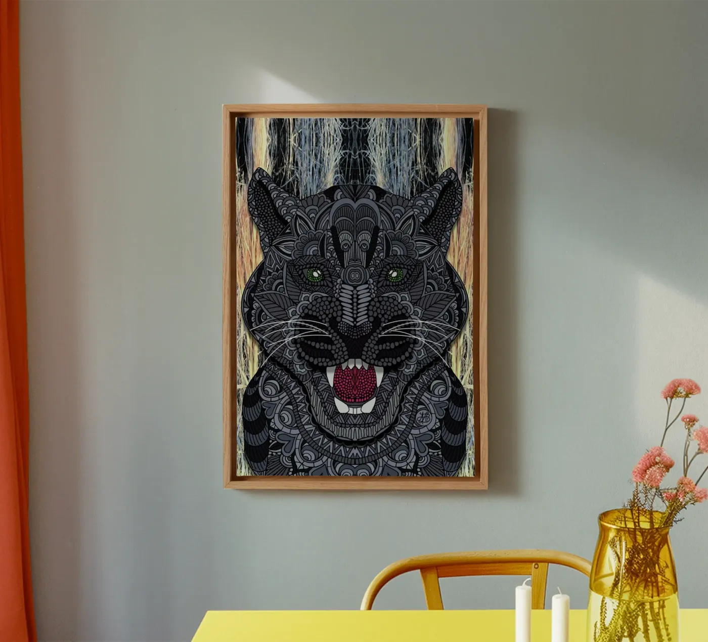Panther tela da Angelika Parker