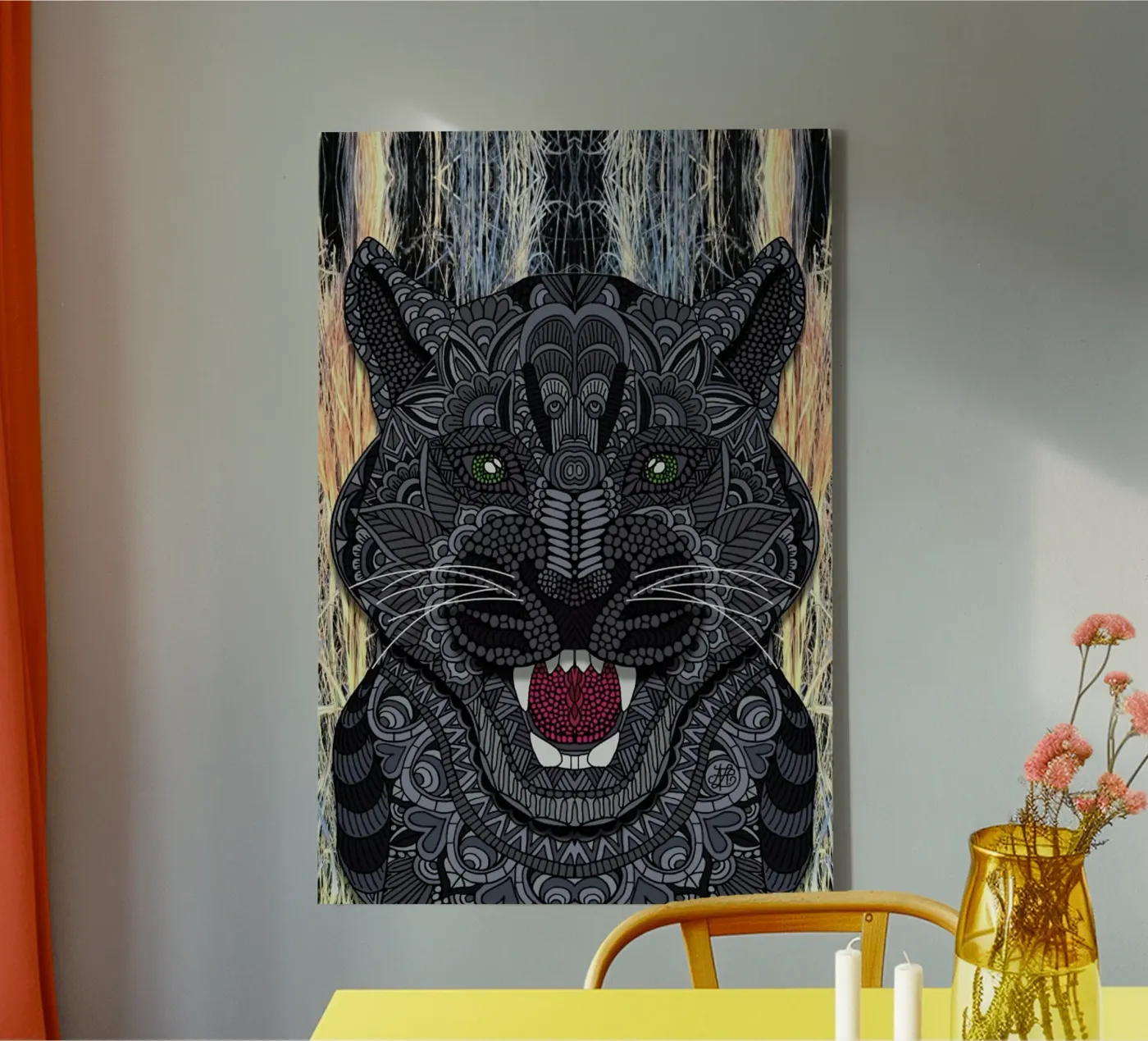 Panther tela da Angelika Parker