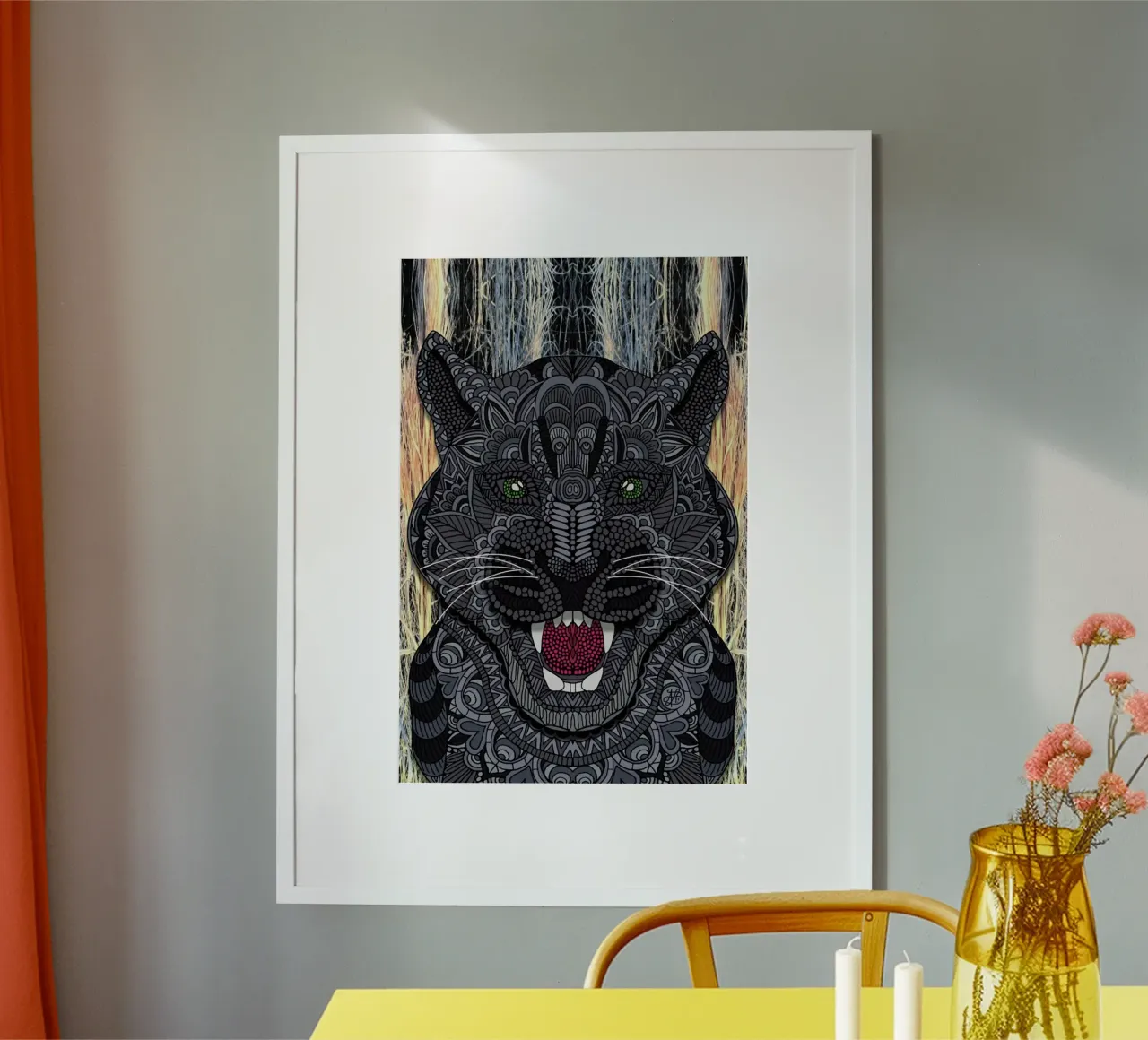 Panther carta hahnemühle da Angelika Parker