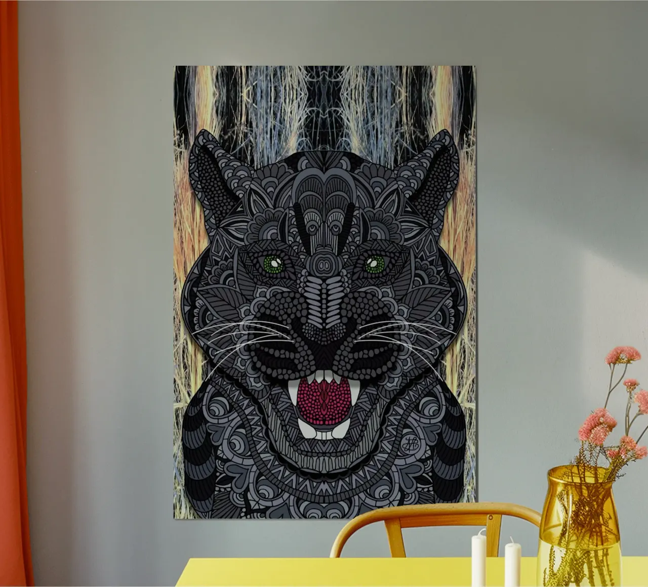 Panther carta hahnemühle da Angelika Parker