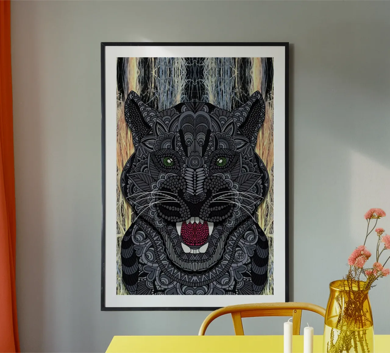 Panther carta hahnemühle da Angelika Parker