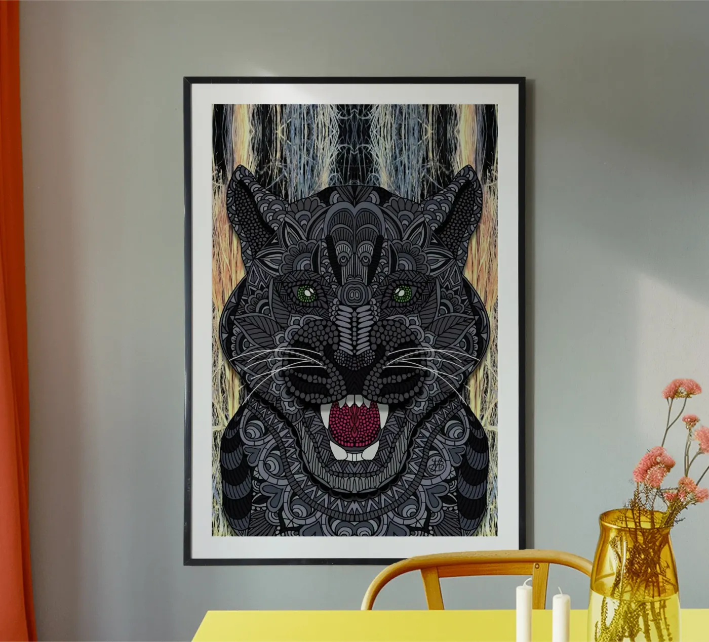 Panther poster da Angelika Parker
