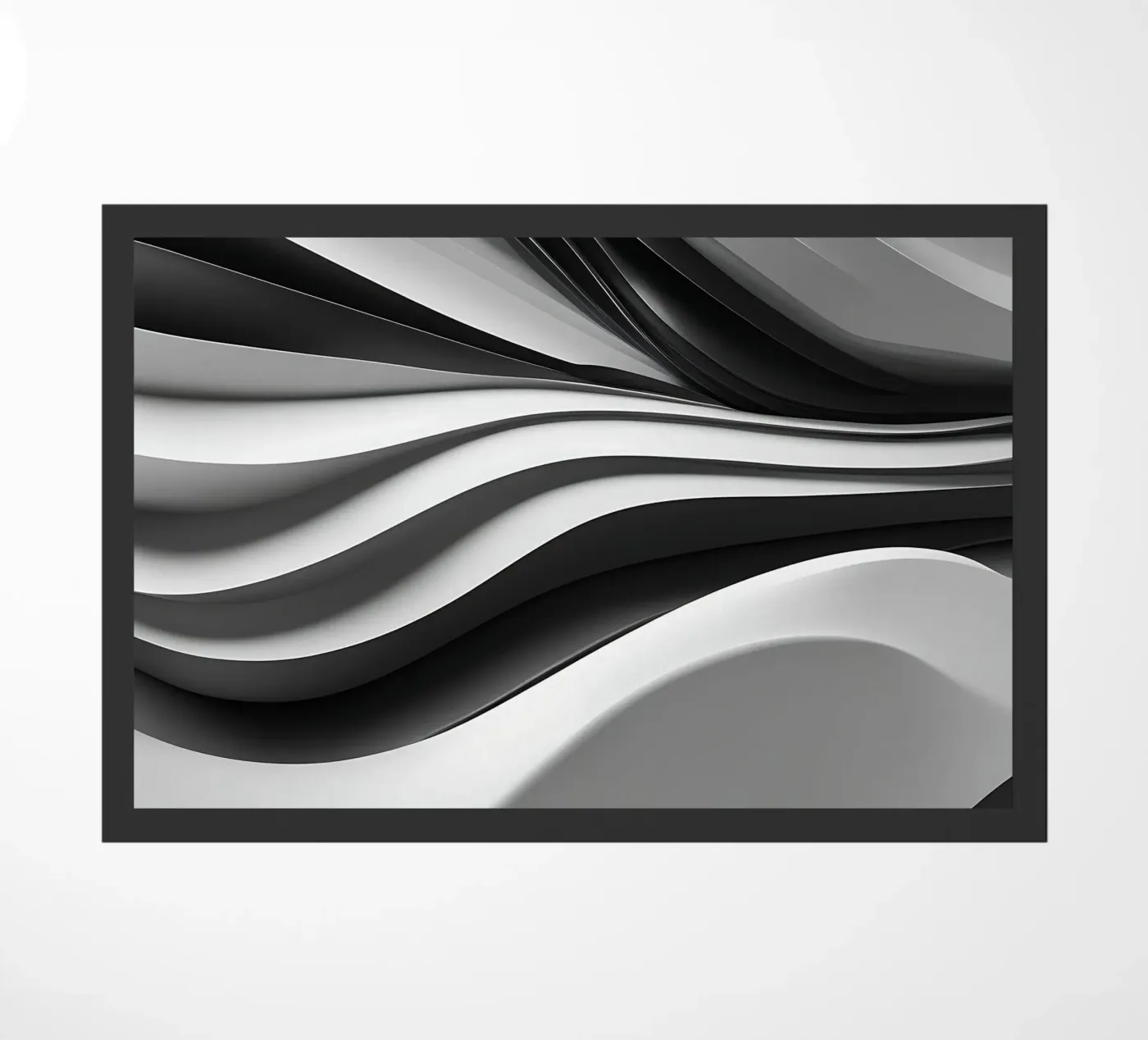 Abstract Waves doormat by kosinsart.gallery2