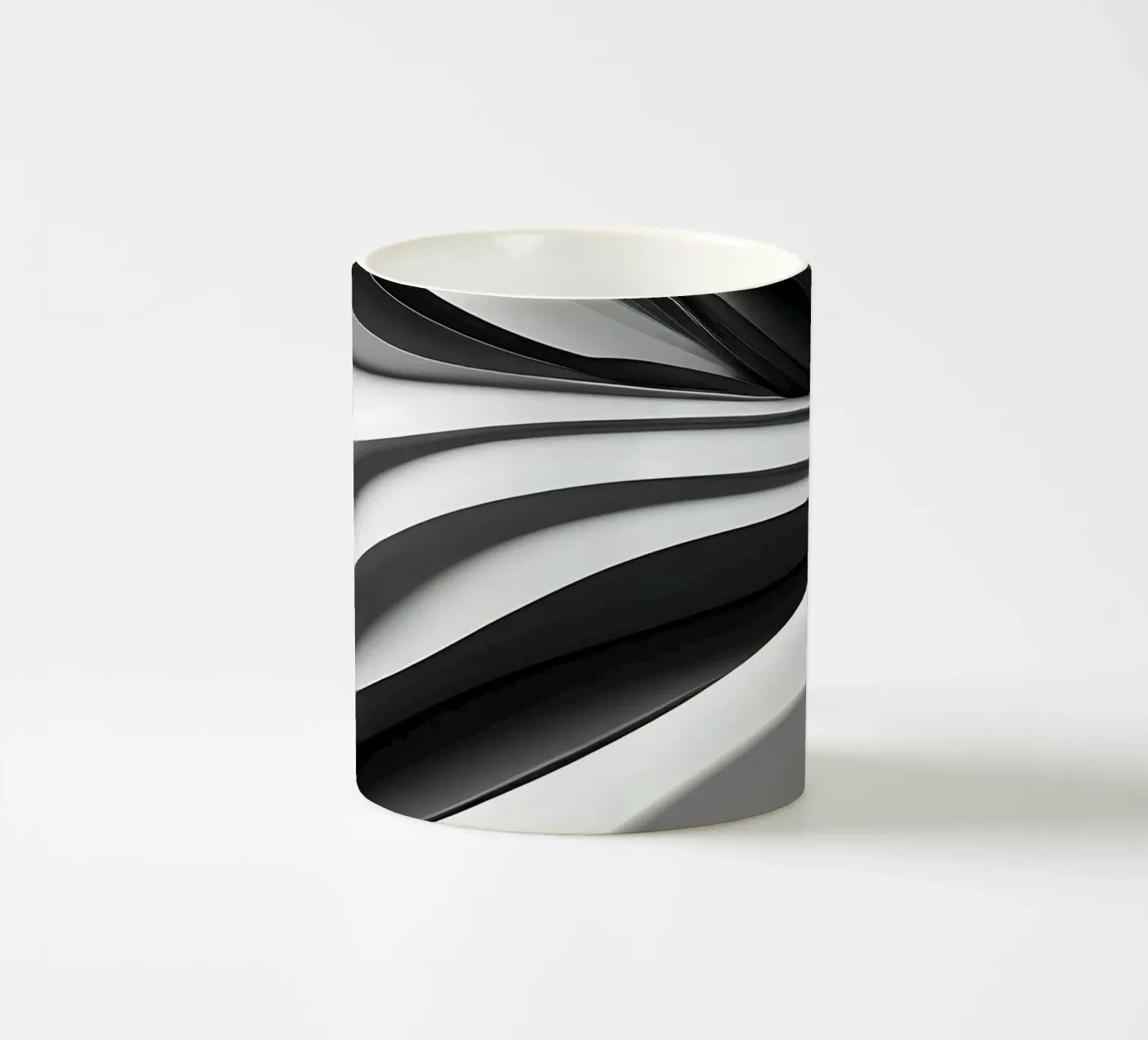 Abstract Waves ceramic mug by kosinsart.gallery2