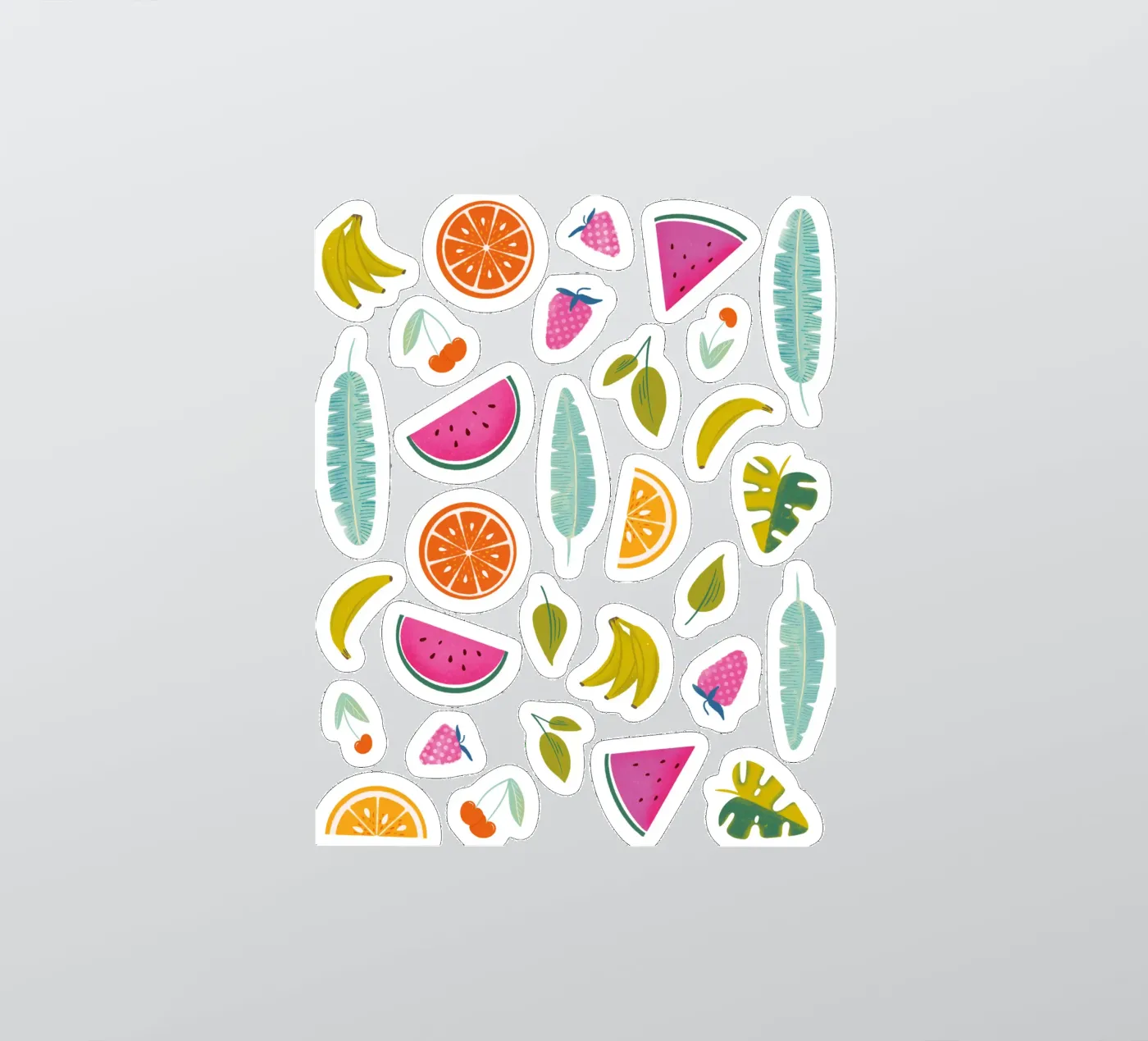 Fruits sticker van nicigabrieldesigns