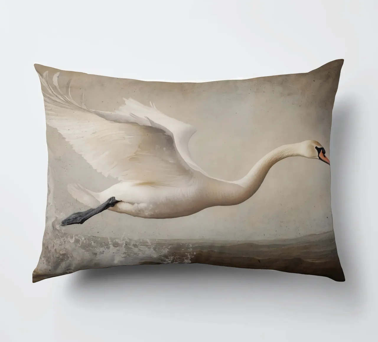 Flying Swan cuscino da treechild