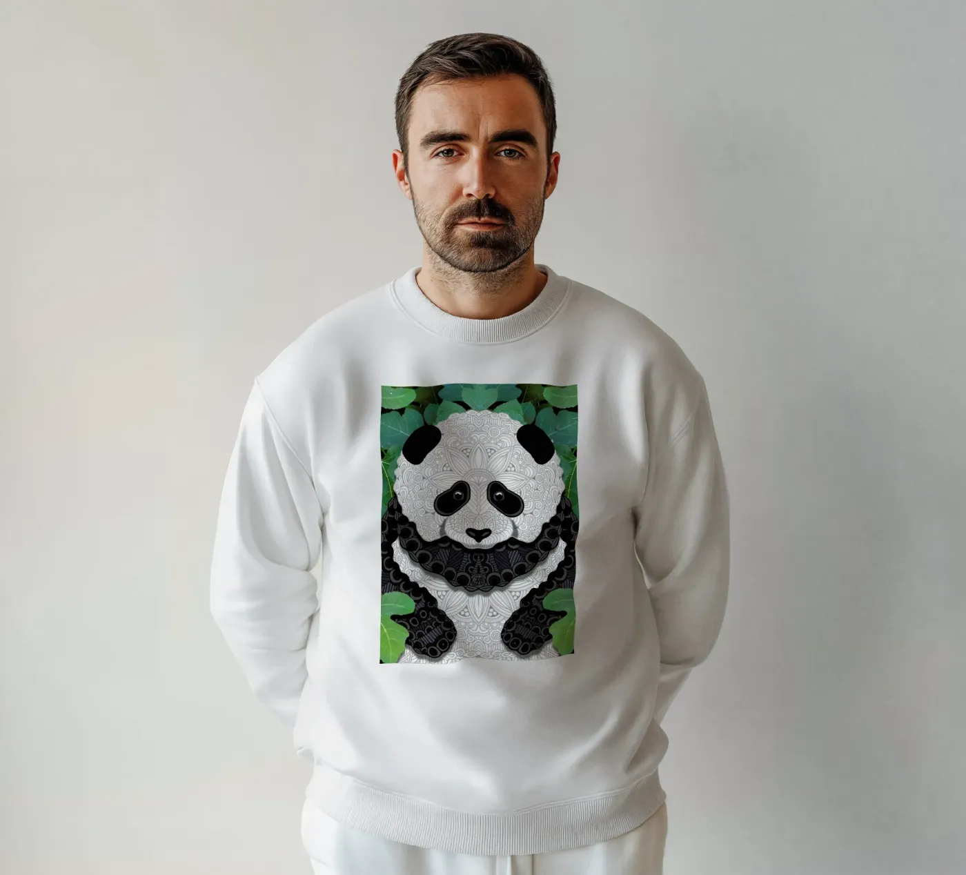 Panda Bear felpa da Angelika Parker
