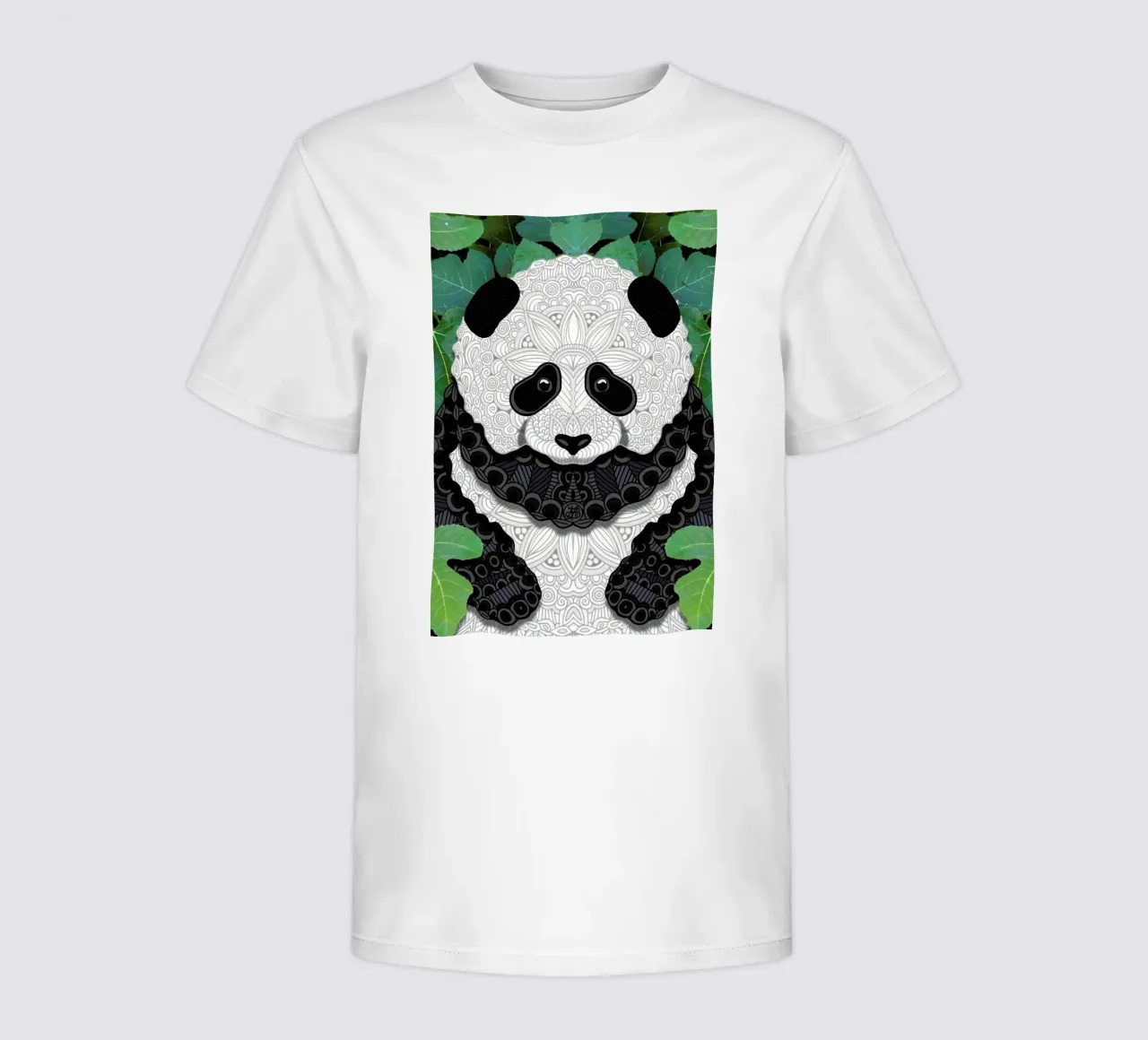 Panda Bear kinder t-shirt van Angelika Parker
