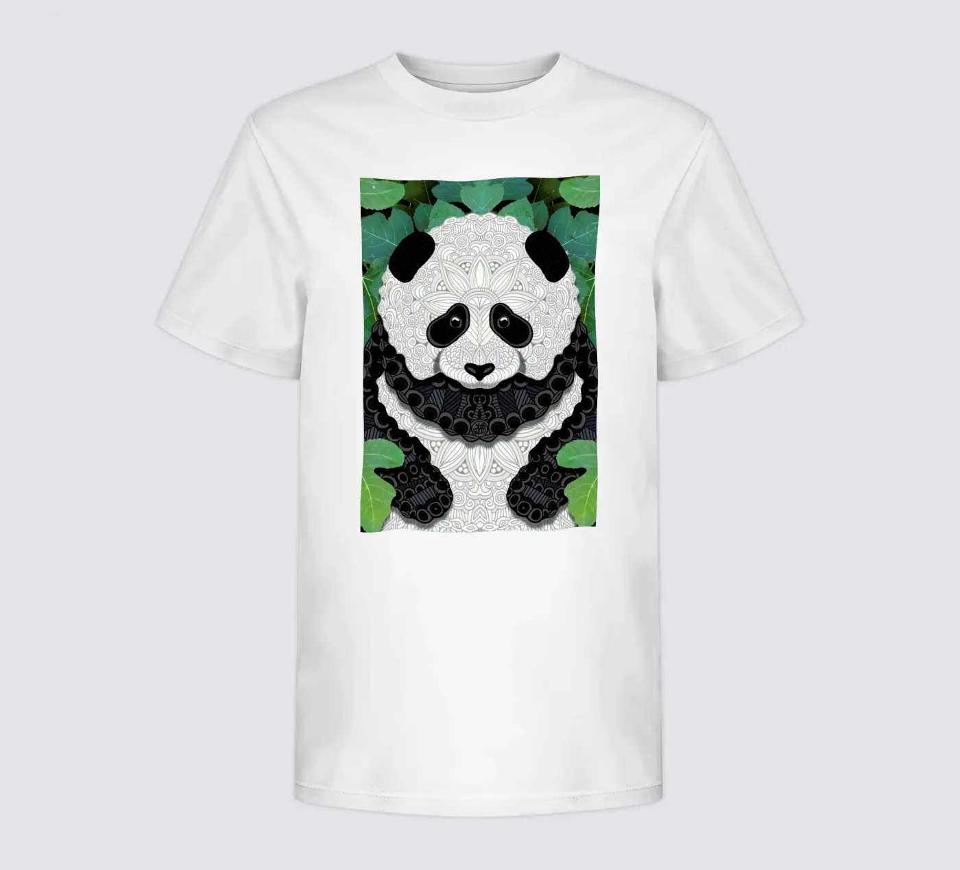Panda Bear kinder t-shirt van Angelika Parker