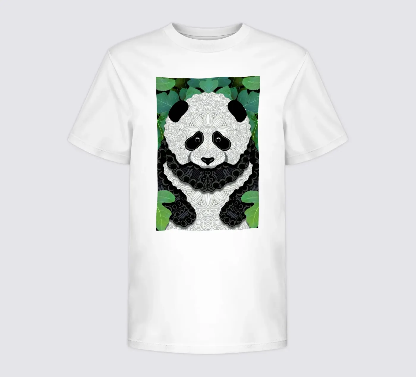 Panda Bear kinder t-shirt van Angelika Parker