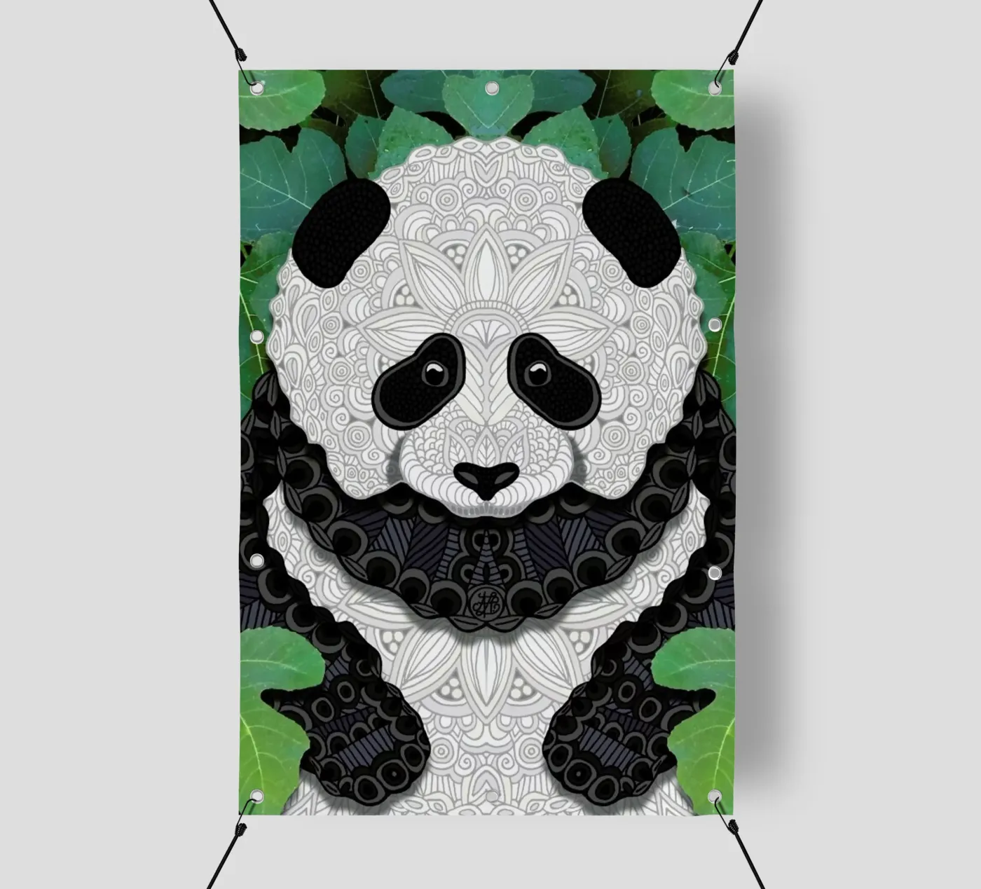 Panda Bear telo in pvc da Angelika Parker