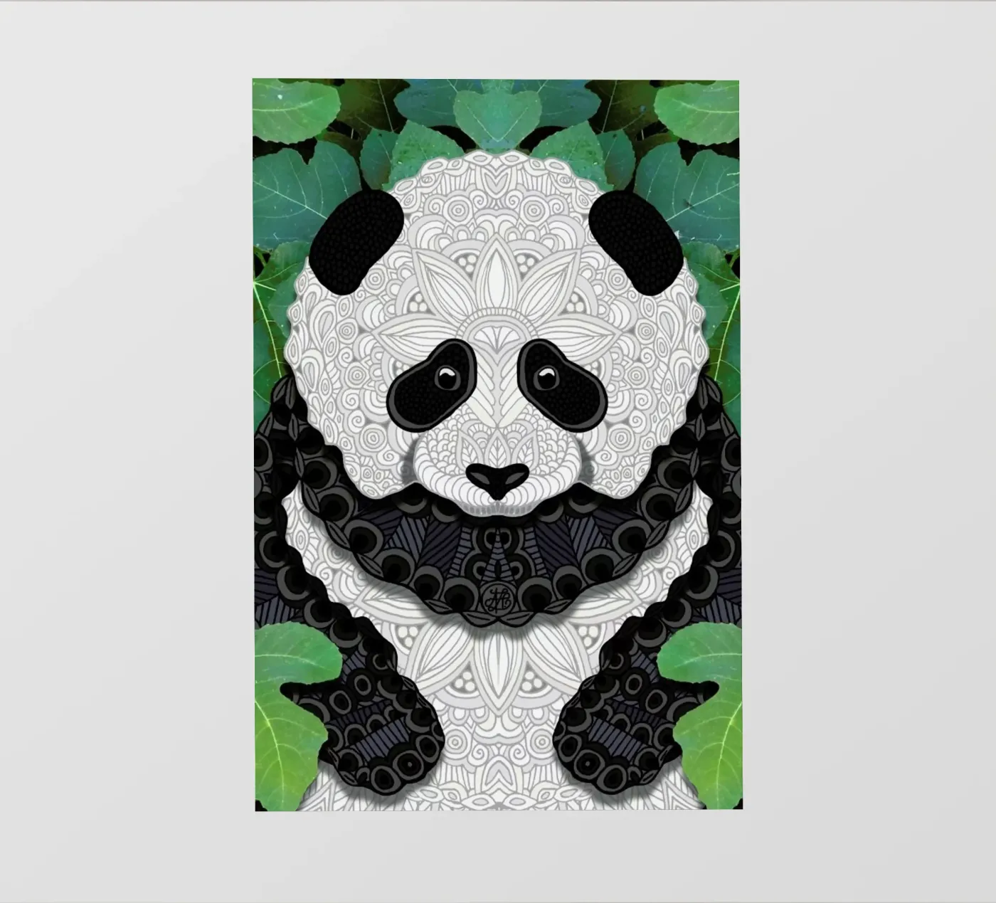 Panda Bear telo in pvc da Angelika Parker
