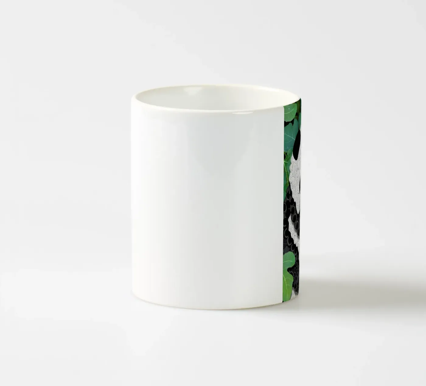 Panda Bear ceramic mug by Angelika Parker