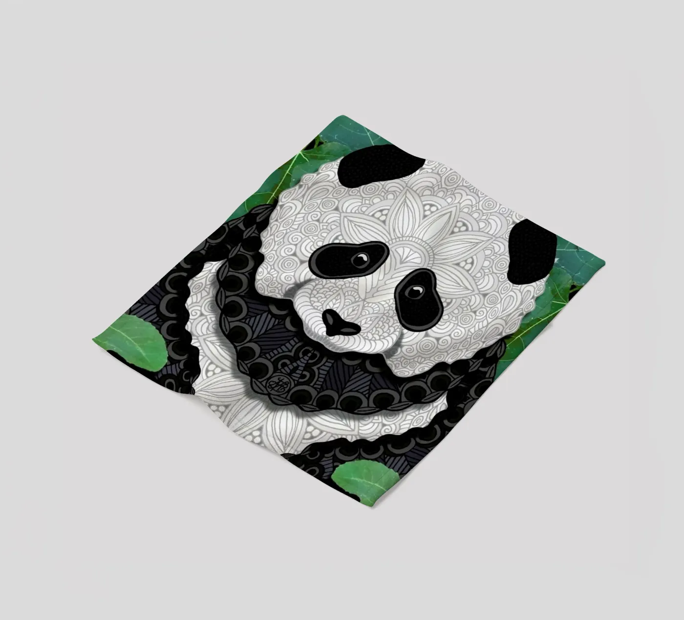 Panda Bear coperta in pile da Angelika Parker