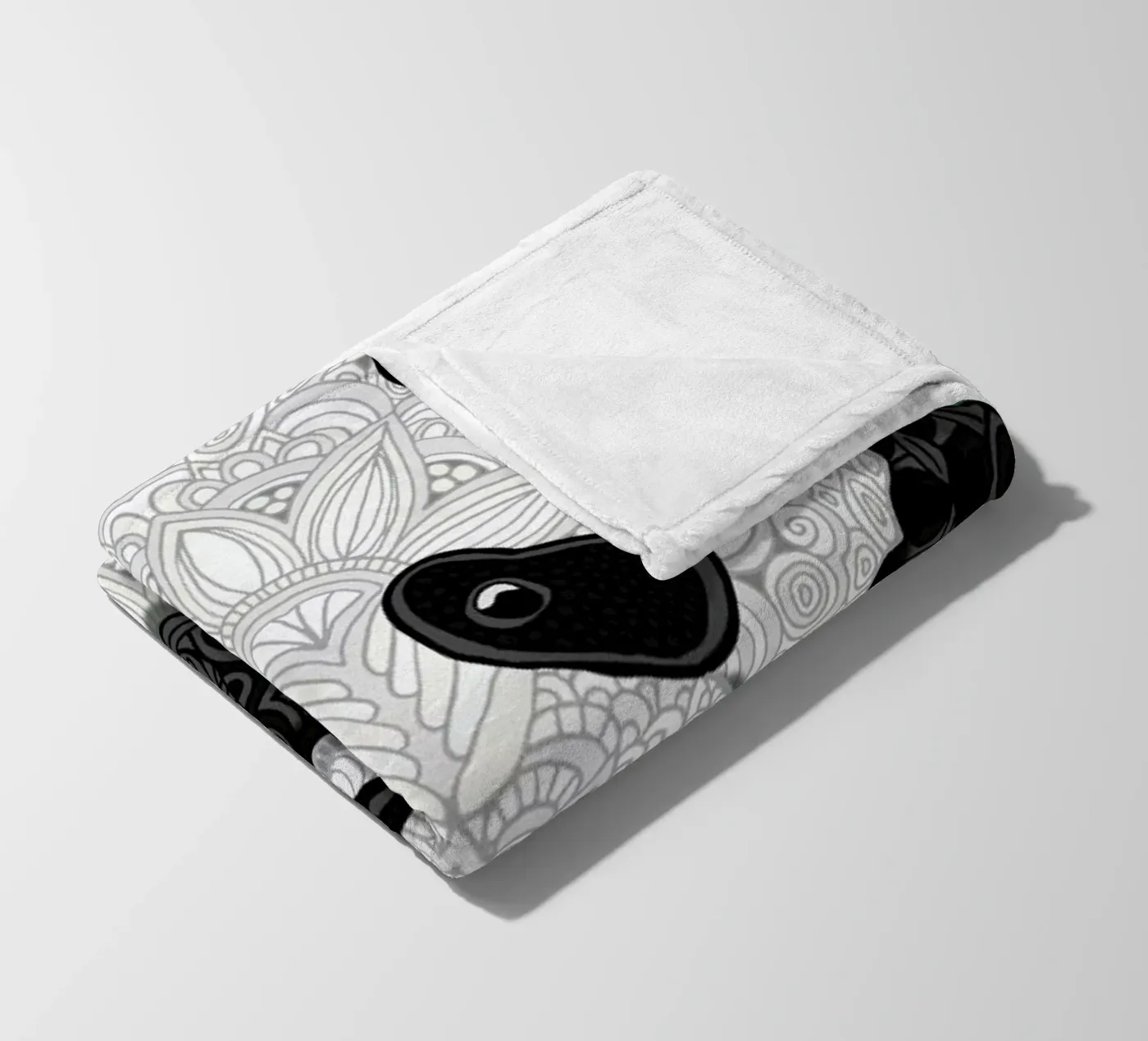 Panda Bear coperta in pile da Angelika Parker