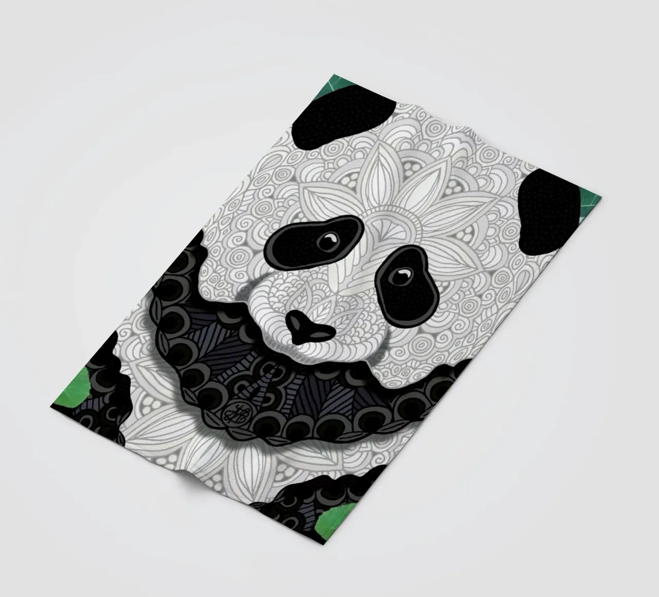 Panda Bear fleecedeken van Angelika Parker