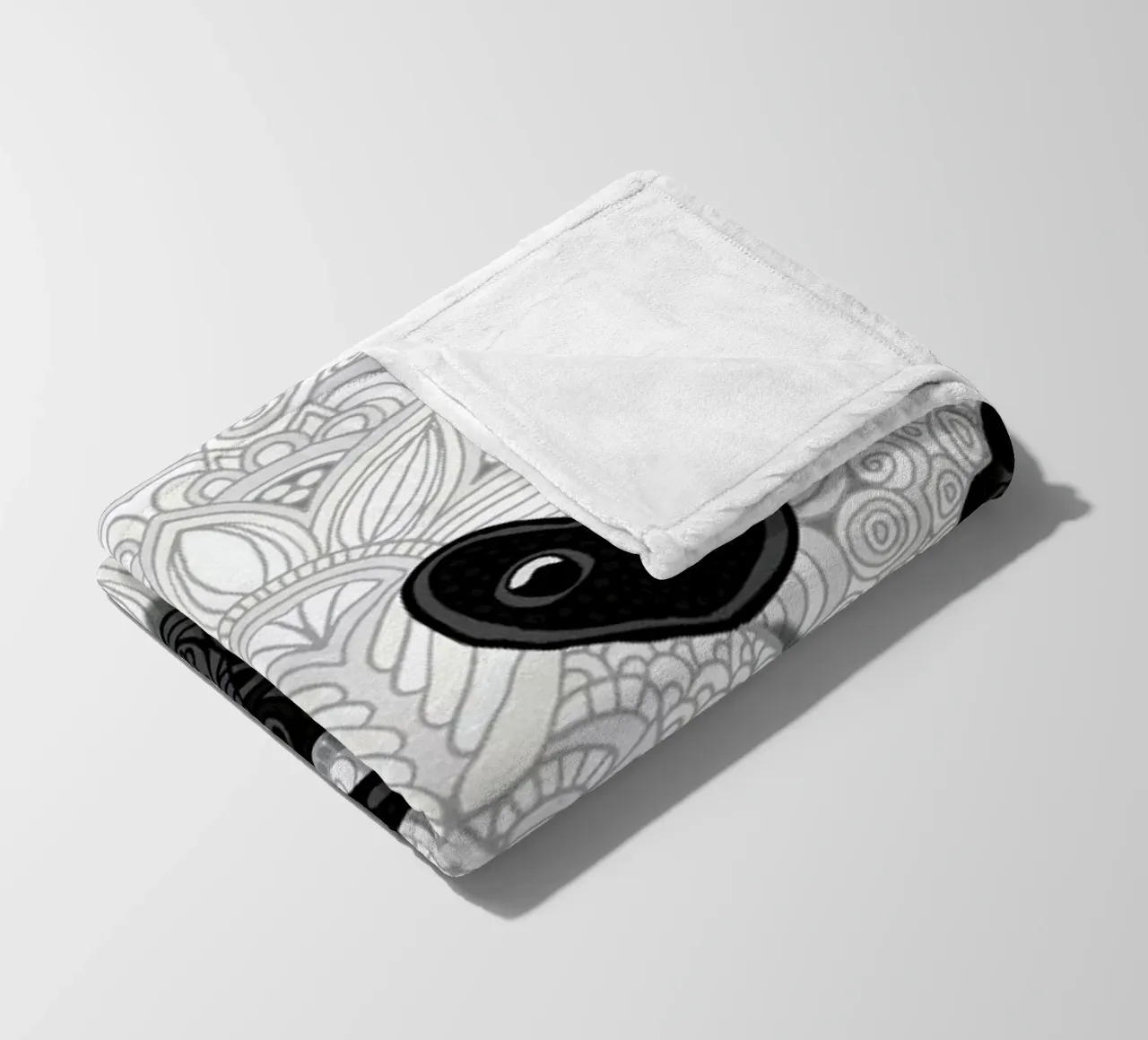 Panda Bear fleecedeken van Angelika Parker