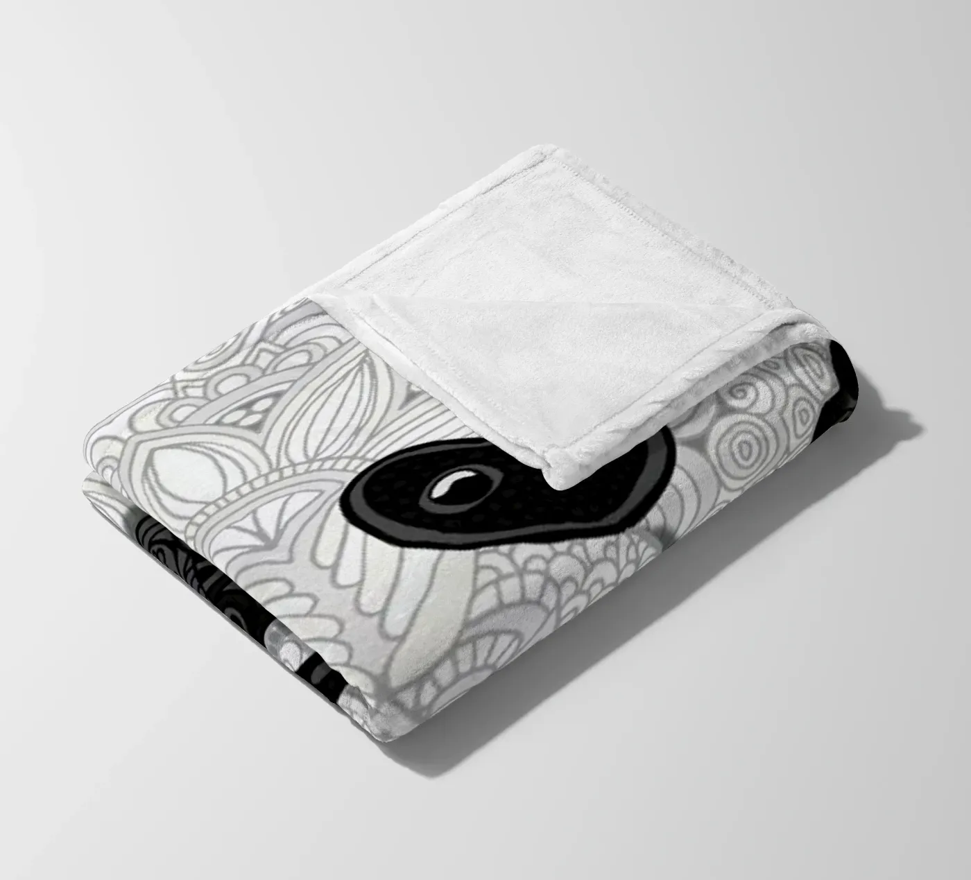 Panda Bear coperta in pile da Angelika Parker