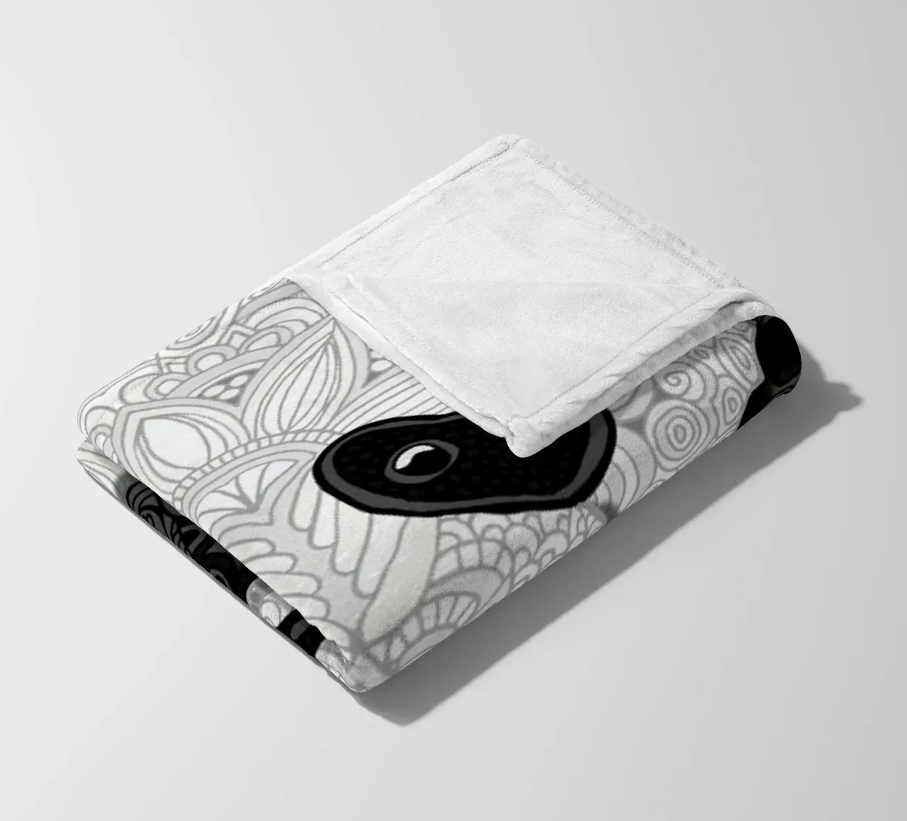 Panda Bear fleecedeken van Angelika Parker