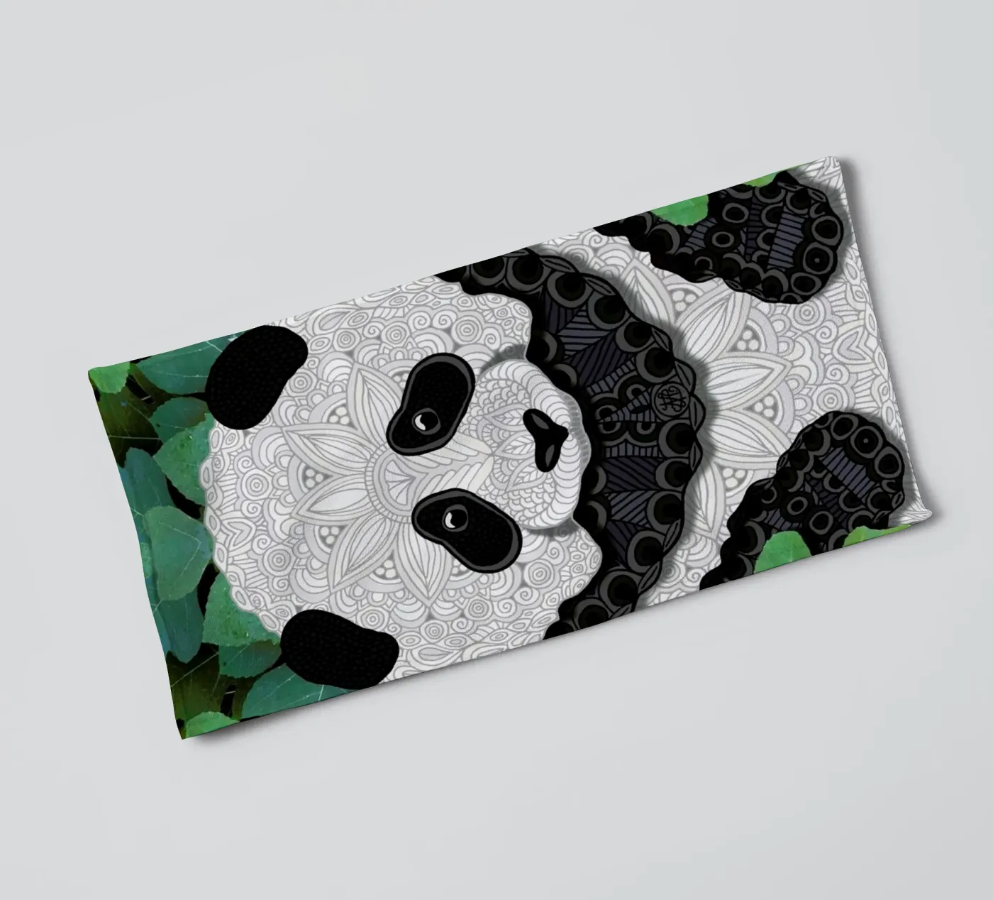 Panda Bear towel by Angelika Parker