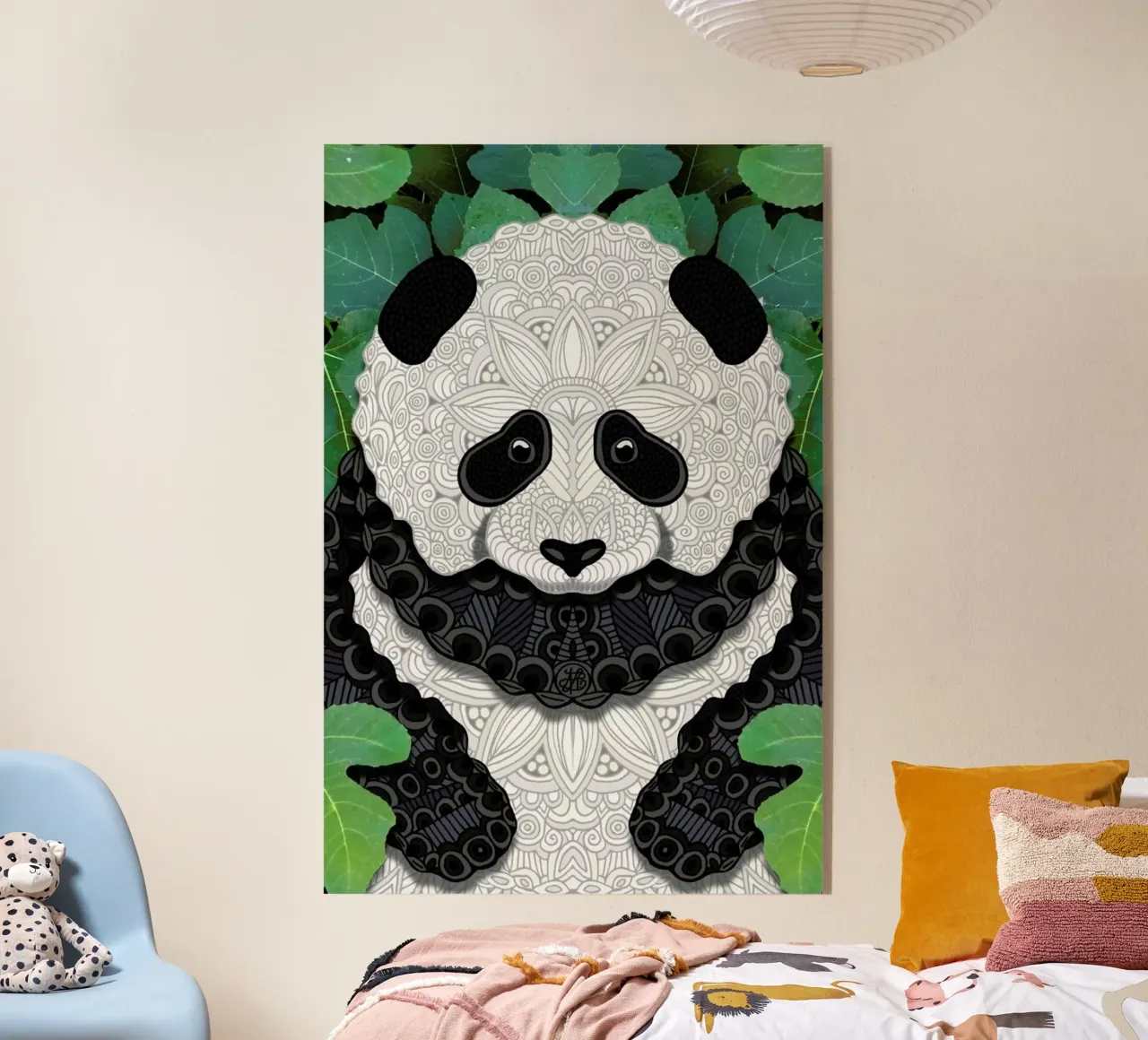 Panda Bear plexiglass da Angelika Parker