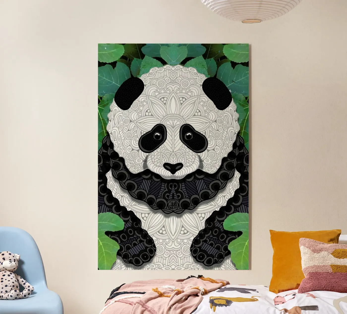 Panda Bear plexiglas de Angelika Parker