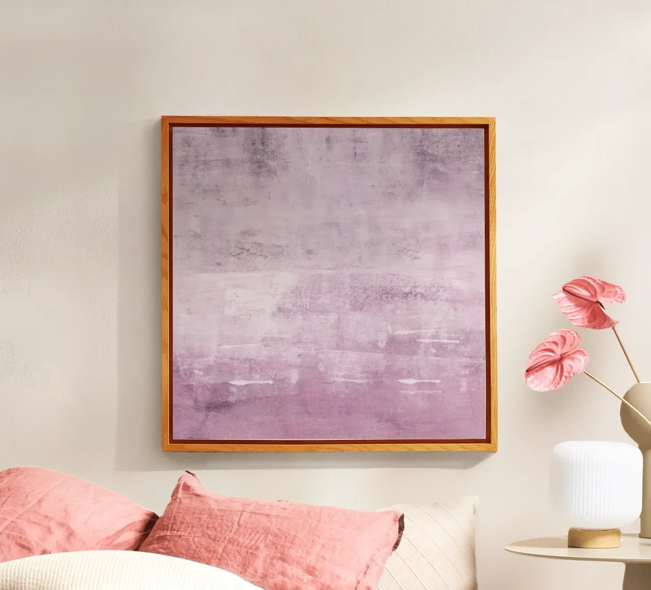 malva plexiglass da IRIS LEHNHARDT FINE ART