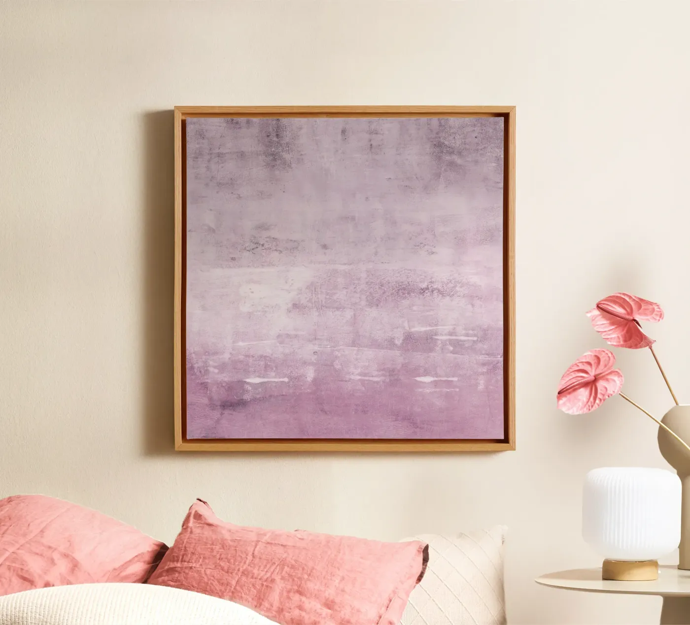 malva canvas van IRIS LEHNHARDT FINE ART