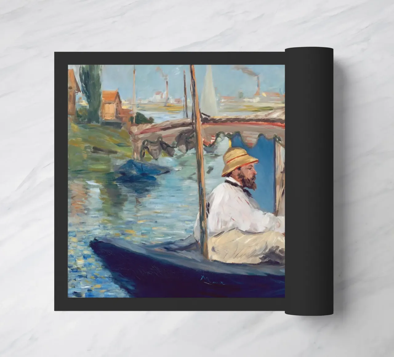Manet - La barca zerbino da ARTOTHEK
