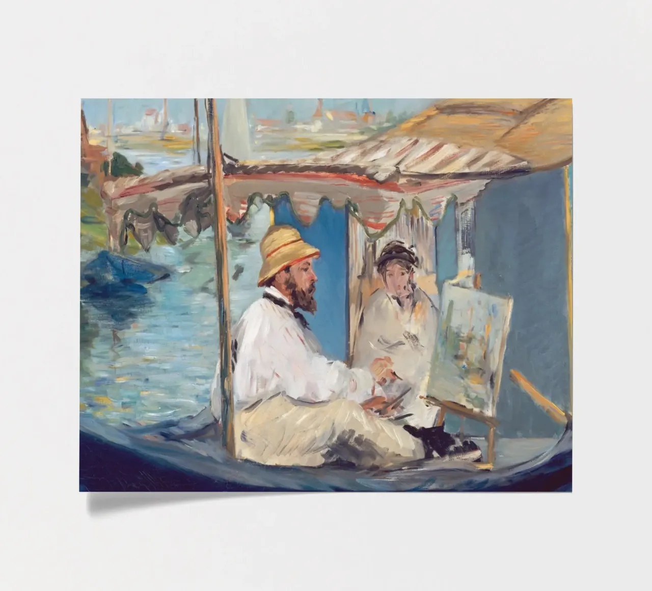 Manet - Das Boot Stickerbogen von ARTOTHEK