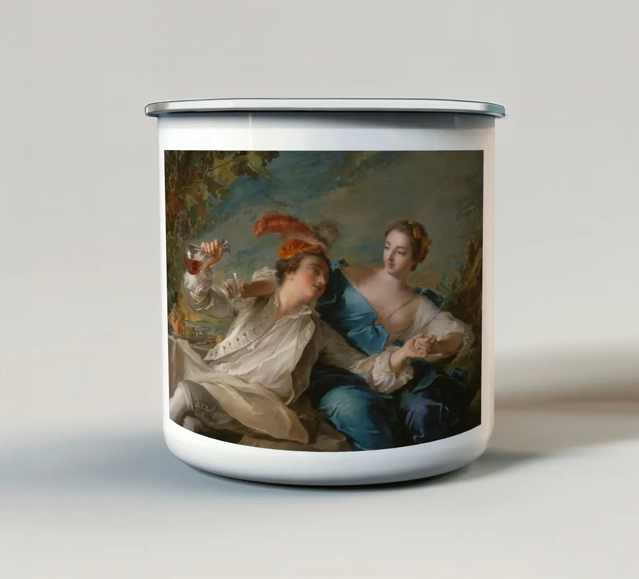 Night Animals - The Lovers enamel mug by ARTOTHEK