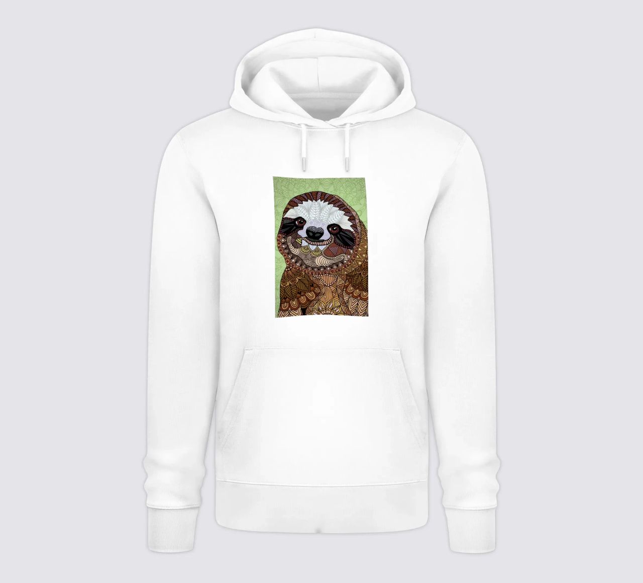 Smiling Sloth felpa con cappuccio da Angelika Parker
