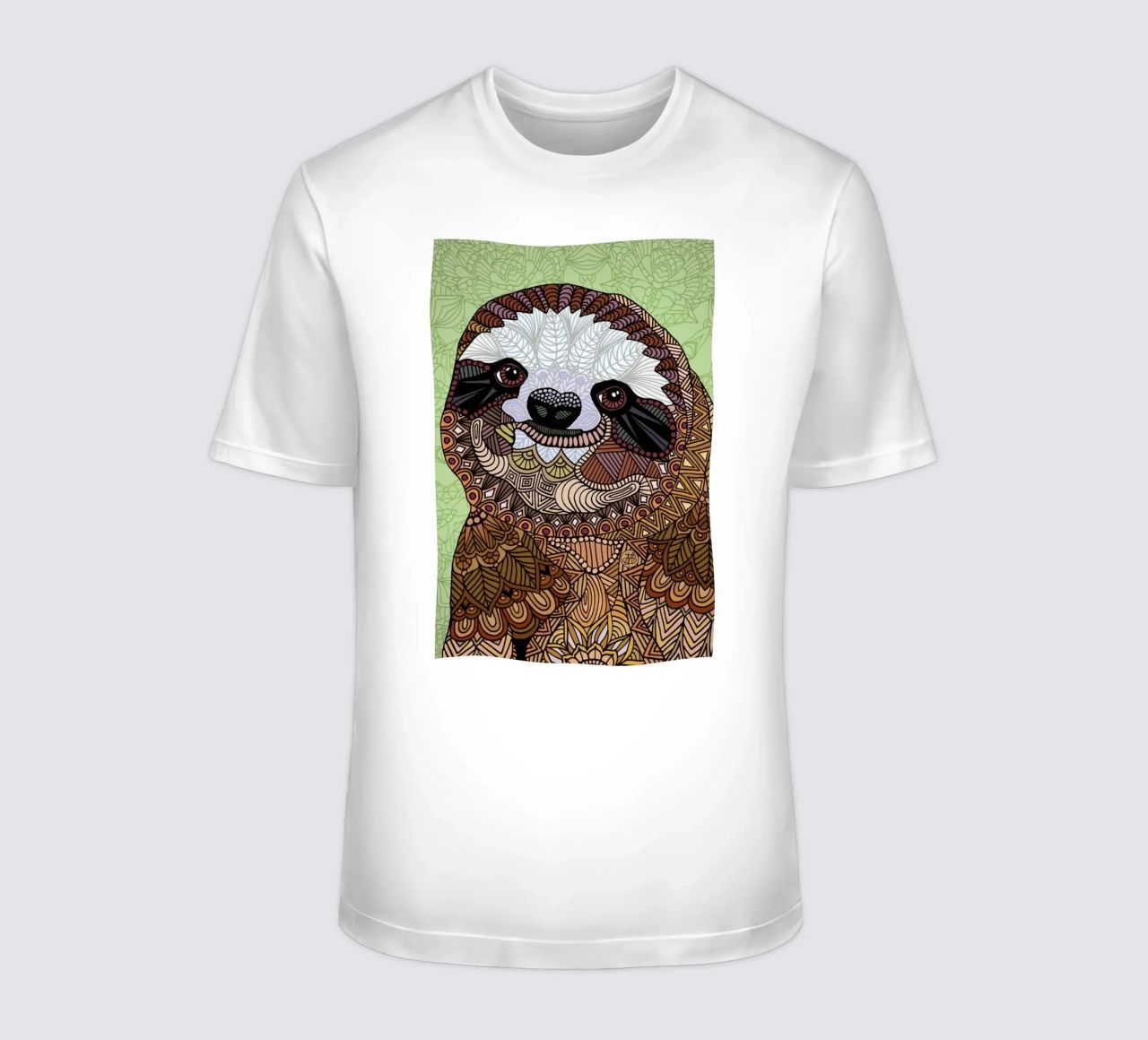 Smiling Sloth t-shirt da Angelika Parker