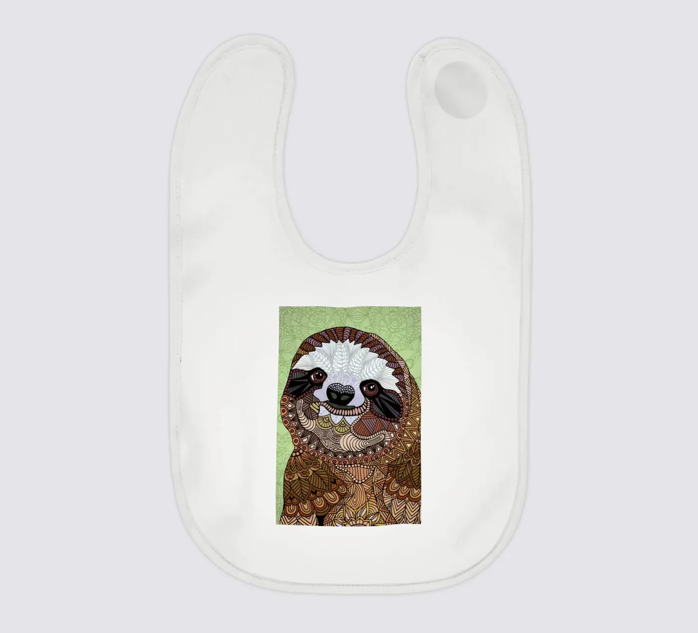 Smiling Sloth bavaglino da Angelika Parker