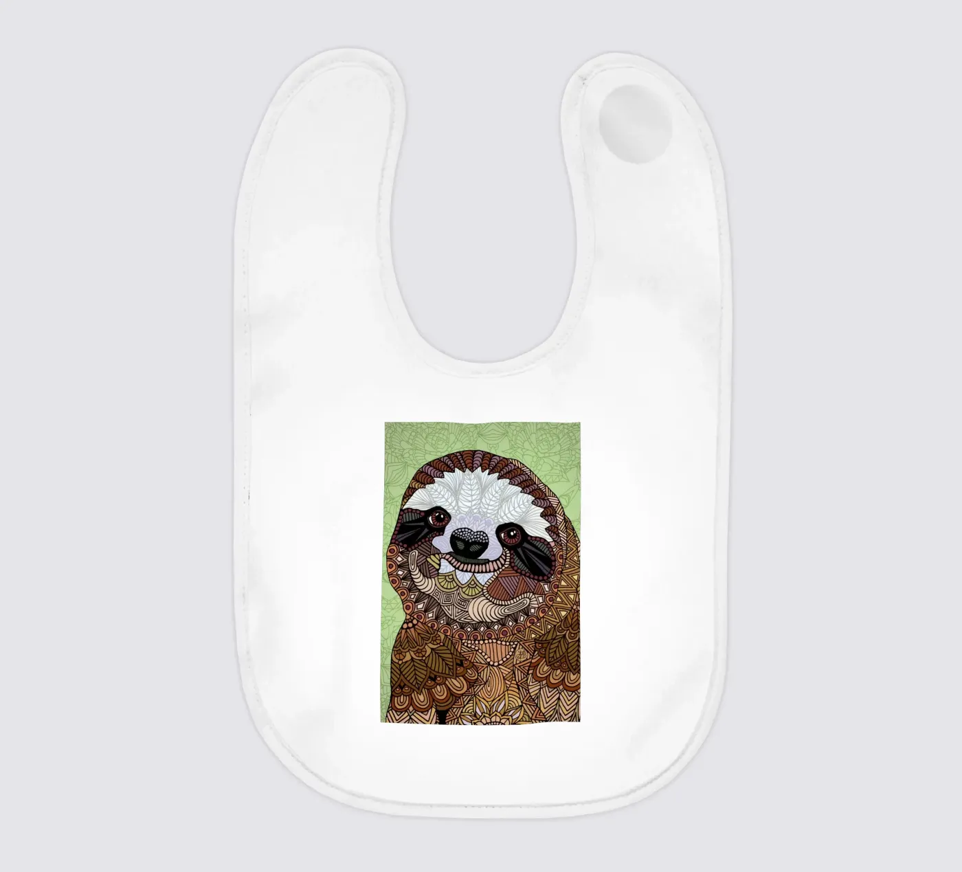 Smiling Sloth bavaglino da Angelika Parker