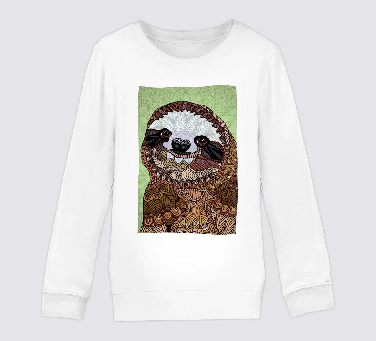 Smiling Sloth felpa bambino da Angelika Parker