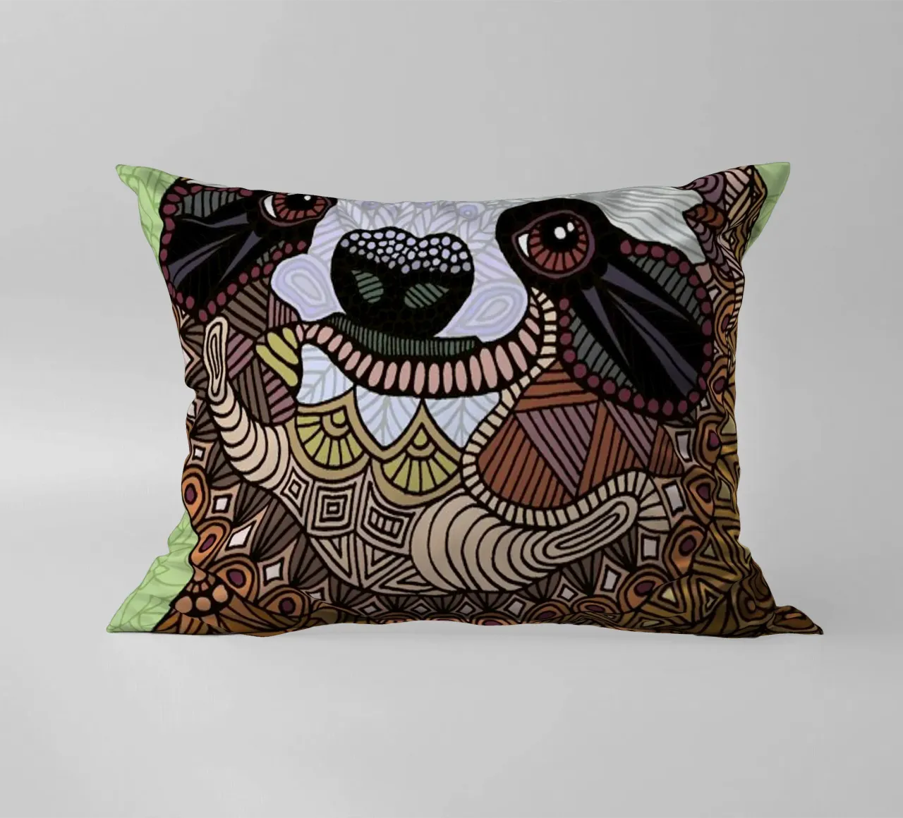 Smiling Sloth cuscino da Angelika Parker