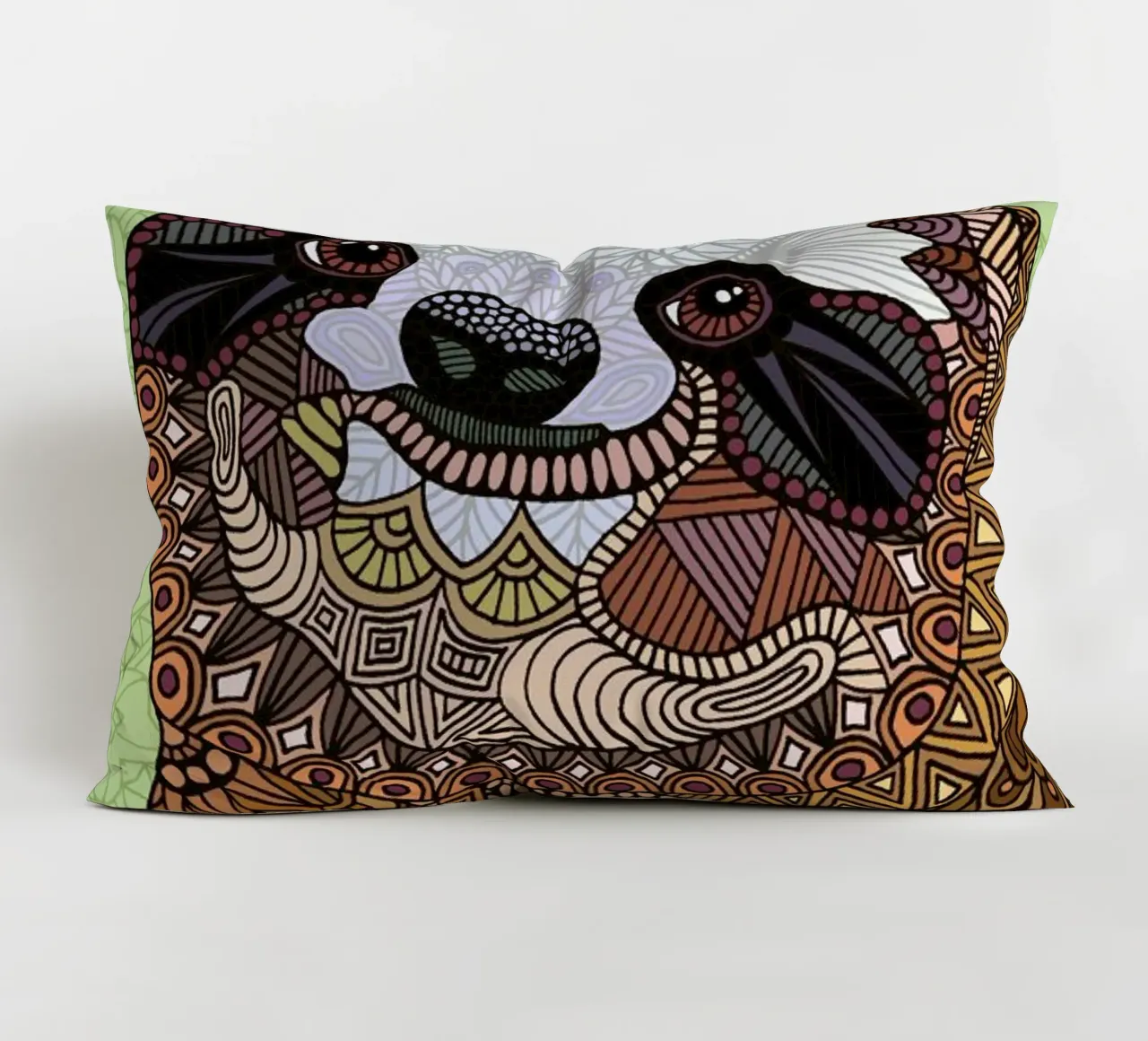 Smiling Sloth cuscino da Angelika Parker