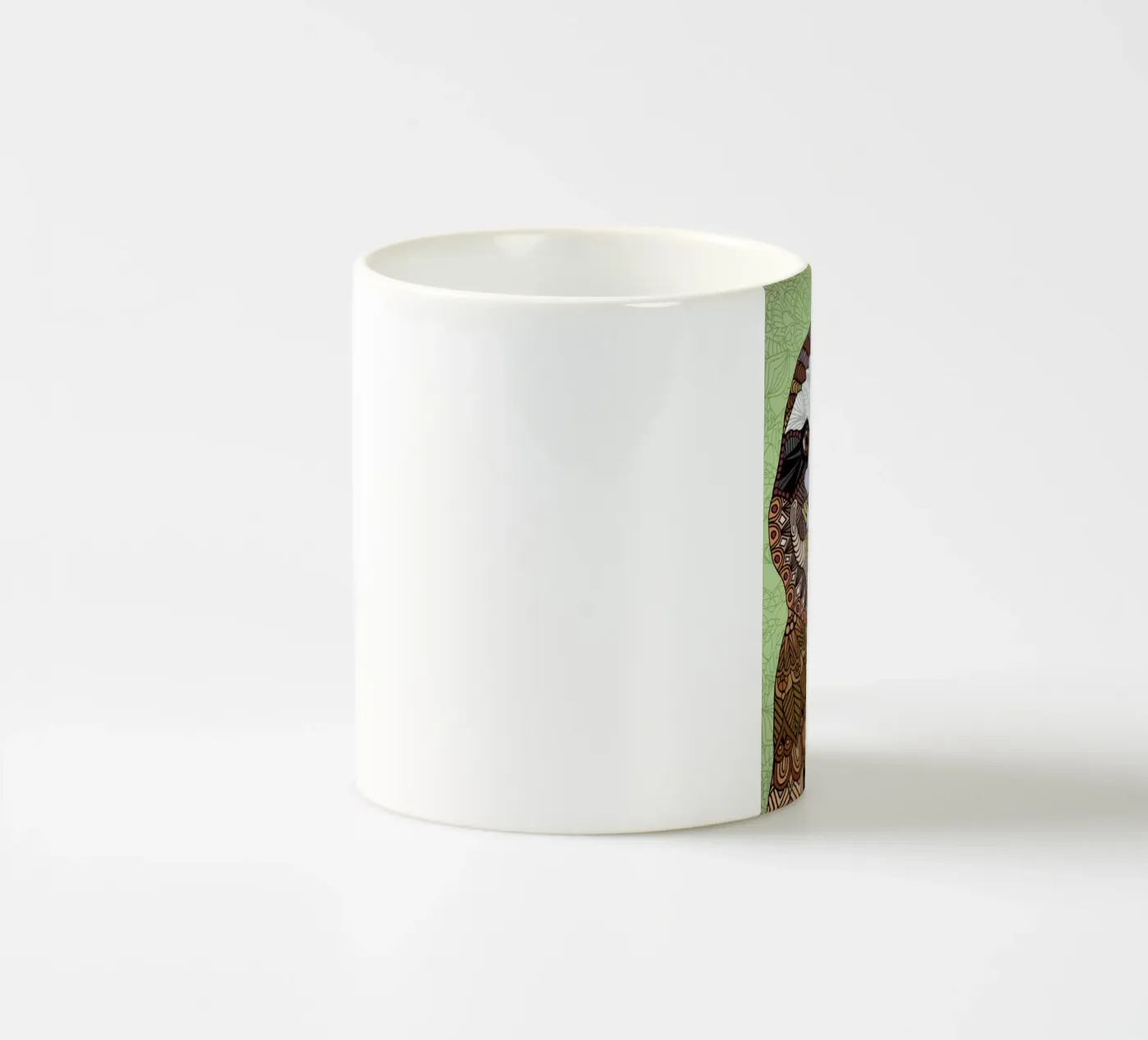 Smiling Sloth ceramic mug by Angelika Parker