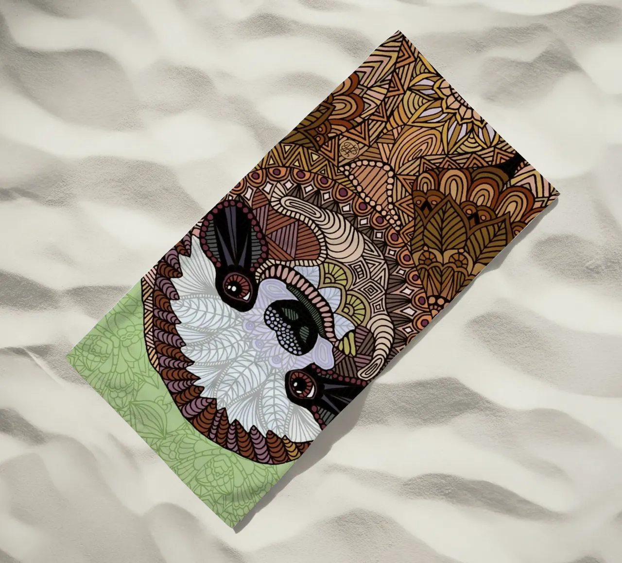 Smiling Sloth telo mare da Angelika Parker